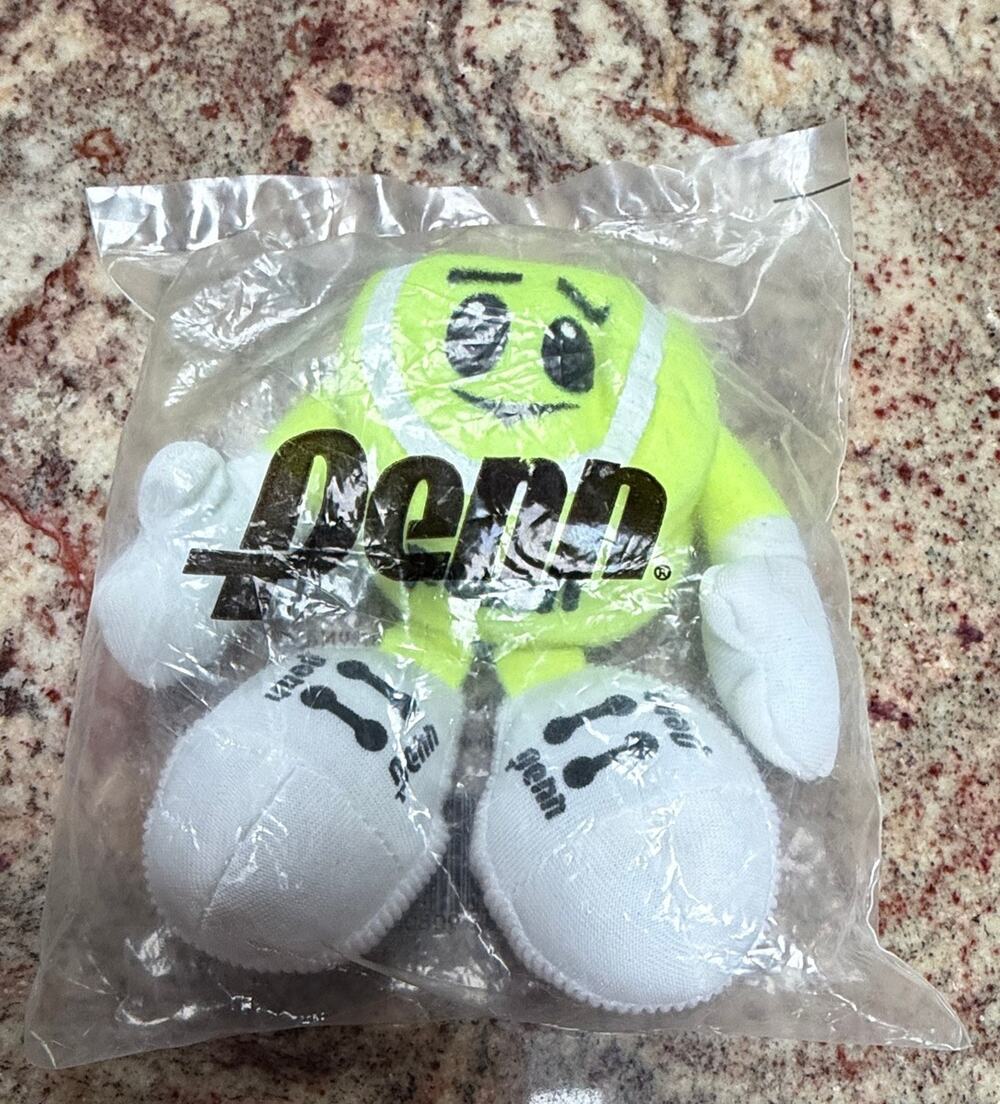 RARE PROMOTIONAL Penn Tennis Ball Mascot Plush Toy